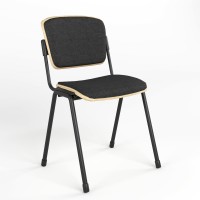 Стул офисный Новый Стиль ERA WOOD BLACK PLUS C-11 (Черный) M (NWS-127504)