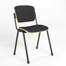 Стілець офісний Новий Стиль ERA WOOD BLACK PLUS C-11 (Чорний) M (NWS-127504)