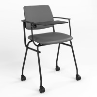 Стул офисный Новый Стиль ISIT ARM BLACK T RMH (BOX-2) V-2 (Серый) (NWS-128114)