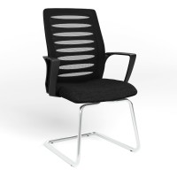 Конференц-крісло Новий Стиль WEBSTAR CF CHROME-BLACK OH-5 C-11 (Чорний) (NWS-129904)