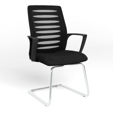 Конференц-крісло Новий Стиль WEBSTAR CF CHROME-BLACK OH-5 C-11 (Чорний) (NWS-129904)