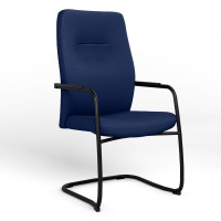 Крісло офісне Новий Стиль VISION CF BLACK CN-210 (Темно-синій) (NWS-127165)