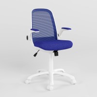 Кресло офисное поворотное Новый Стиль GLORY WHITE GTP TILT PW62 OH-3 C-6 (Синий) (NWS-123987)