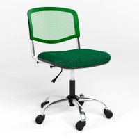 Крісло офісне поворотне Новий Стиль ISO NET GTS CHROME OH-8 C-32 (Зелений) (NWS-124087)