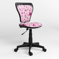 Кресло детское поворотное Новый Стиль MINISTYLE GTS CM-04 (Розовый) (NWS-124337)
