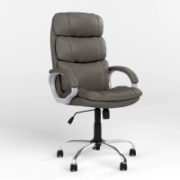 Кресло руководителя поворотное Новый Стиль DOLCE TILT CHR68 ECO-70 (Серый) (NWS-125778)