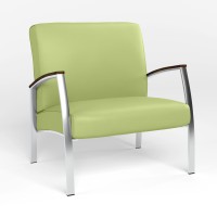 Мягкое офисное кресло Новый Стиль INCANTO ECO-45 (фисташковой) (NWS-131916)