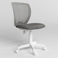 Детское компьютерное кресло поворотное Новый Стиль ORLY GTS FREESTYLE WHITE P OD-04/SPR-05 (Светло-коричневый/Серый) (NWS-124400)