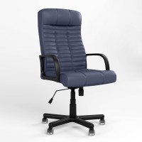 Кресло руководителя Новый Стиль ATLANT BX PM64 ECO-22 (Синий) (NWS-125071)
