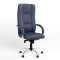 Крісло поворотне STAR STEEL CHROME (COMFORT) ECO-22 (Синій) (NWS-126762)