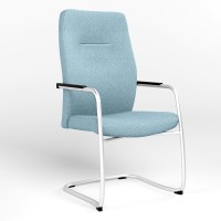 Кресло офисное Новый Стиль VISION CF ALU CSE-20 (Голубой) (NWS-127162)