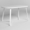 Стіл FRIDAY WHITE (25) EL 1380х800 Білий (NWS-130941)