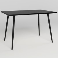 Обідній стіл Новий Стиль MODERN LITE BLACK (18) 1200х800х750 Чорний (NWS-131241)