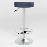 Стілець барний Новий Стиль TACO HOKER CHROME (BOX-1) ECO-22 (Синій) (NWS-122263)