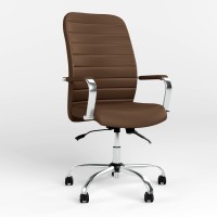 Крісло керівника Новий Стиль BRUNO (COMFORT+ANYFIX) P ECO-35 (Кава) (NWS-125324)