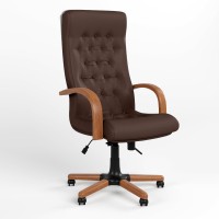 Крісло офісне поворотне Новий Стиль FIDEL LUX EXTRA TILT LE-K (Каштан) (NWS-125994)