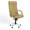 Крісло офісне поворотне Новий Стиль FIDEL STEEL CHROME (COMFORT) LE-F (Світло-бежевий) (NWS-125954)