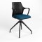 Крісло офісне поворотне Новий Стиль GEMINA BLACK SWG PL68-4S CSE-15 (Синій) (NWS-132513)