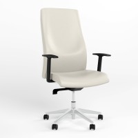 Крісло офісне поворотне Новий Стиль SOLO R STEEL (ABS) SFB AL70 ECO-50 (Білий) (NWS-132243)