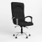 Крісло офісне поворотне Новий Стиль GERMES STEEL CHROME (COMFORT+ANYFIX) Micro-A (Чорний) (NWS-126077)