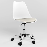 Крісло офісне поворотне Новий Стиль ASTI GTS (J) CHR61 (BOX-1) K01 ECO-50 (Білий) (NWS-131974)