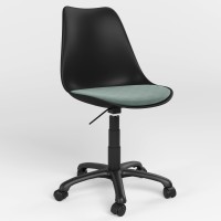 Крісло офісне поворотне Новий Стиль ASTI GTS (J) PL62 (BOX-1) K02 SORO-34 (Ментол) (NWS-131944)