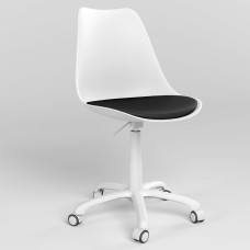 Крісло офісне поворотне Новий Стиль ASTI GTS (J) PW62 (BOX-1) K01 ECO-30 (Чорний) (NWS-132014)