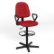 Стул поворотный REGAL GTP NEW ERGO RING BASE STOPKI PM60 C-16 (Красный) (NWS-132134)