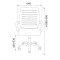 Крісло комп'ютерне Perfect Home BO-001GC Сірий (PFH-092121)
