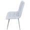 Стілець PM-003 Perfect Home Sic Velluto 2 Бежевий з білими ніжками (PFH-092131)