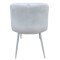 Стілець PM-003 Perfect Home Sic Velluto 2 Бежевий з білими ніжками (PFH-092131)