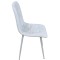Стілець PM-003 Perfect Home Sic Velluto 2 Бежевий з білими ніжками (PFH-092131)
