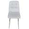 Стілець PM-003 Perfect Home Sic Velluto 2 Бежевий з білими ніжками (PFH-092131)
