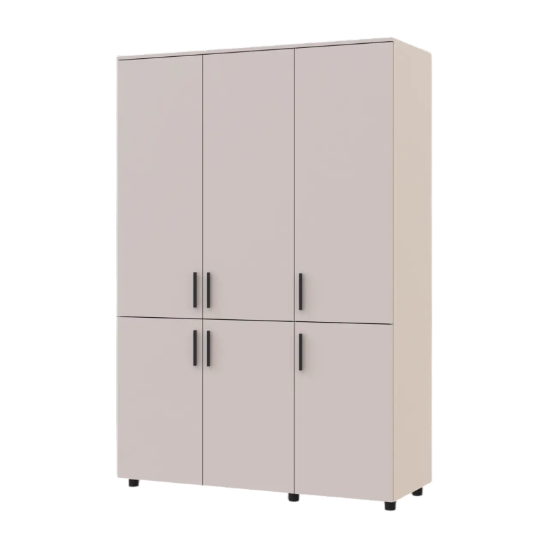 Шафа для одягу Doros Торн Кашемір 3 ДСП (полиці) 135х51.6х200 (DRS-012058)