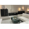 Тумба під телевізор Perfect Home Clars 3D 202,9х53,4х39,5 Антрацит (PFH-091024)