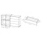 Комод Perfect Home Cube 2D4S/160 160x93,5x45,4 Білий/Дуб крафт золотий (PFH-091040)