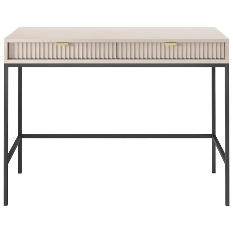 Туалетний столик з телескопічними напрямними Perfect Home Nova T104 104x77x50 см Кашемір (чорні ніжки) (PFH-091270)