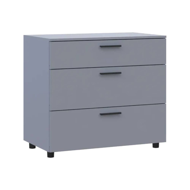 Комод Doros Торн Сірий 3Ш 90х51.6х80 (DRS-012109)