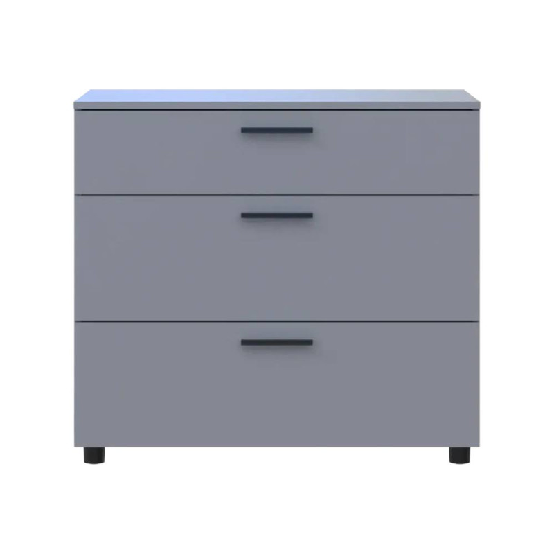 Комод Doros Торн Сірий 3Ш 90х51.6х80 (DRS-012109)