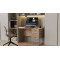 Компьютерный стол Ferrum-decor Гарри 75x120x60 серый ДСП Дуб Сан-Марино 16мм (FRD-101454)