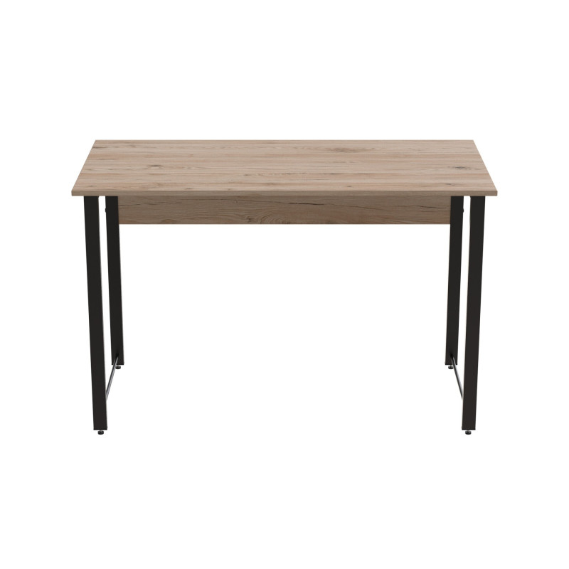 Комп'ютерний стіл Ferrum-decor Курт 75x100x60 чорний ДСП Дуб Сан-Марино 16мм (FRD-102024)