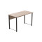 Комп'ютерний стіл Ferrum-decor Курт 75x100x60 чорний ДСП Дуб Сан-Марино 16мм (FRD-102024)