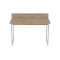 Компьютерный стол Ferrum-decor Скай 75x140x60 белый ДСП Дуб Сан-Марино 16мм (FRD-101084)