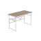 Компьютерный стол Ferrum-decor Раян 75x100x60 белый ДСП Дуб Сан-Марино 16мм (FRD-101124)