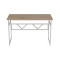 Компьютерный стол Ferrum-decor Раян 75x120x60 белый ДСП Дуб Сан-Марино 16мм (FRD-101134)