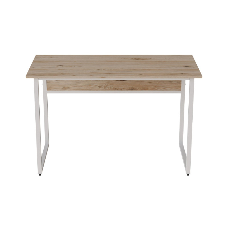 Компьютерный стол Ferrum-decor Коди 75x100x60 белый ДСП Дуб Сан-Марино 16мм (FRD-101184)