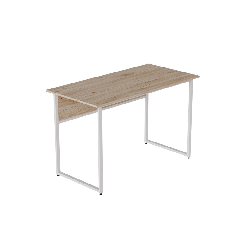 Компьютерный стол Ferrum-decor Коди 75x120x70 белый ДСП Дуб Сан-Марино 16мм (FRD-101224)