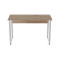 Комп'ютерний стіл Ferrum-decor Курт 75x100x60 білий ДСП Дуб Сан-Марино 32мм (FRD-102204)