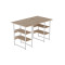 Компьютерный стол Ferrum-decor Карэн 75x120x60 белый ДСП Дуб Сан-Марино 32мм (FRD-102264)