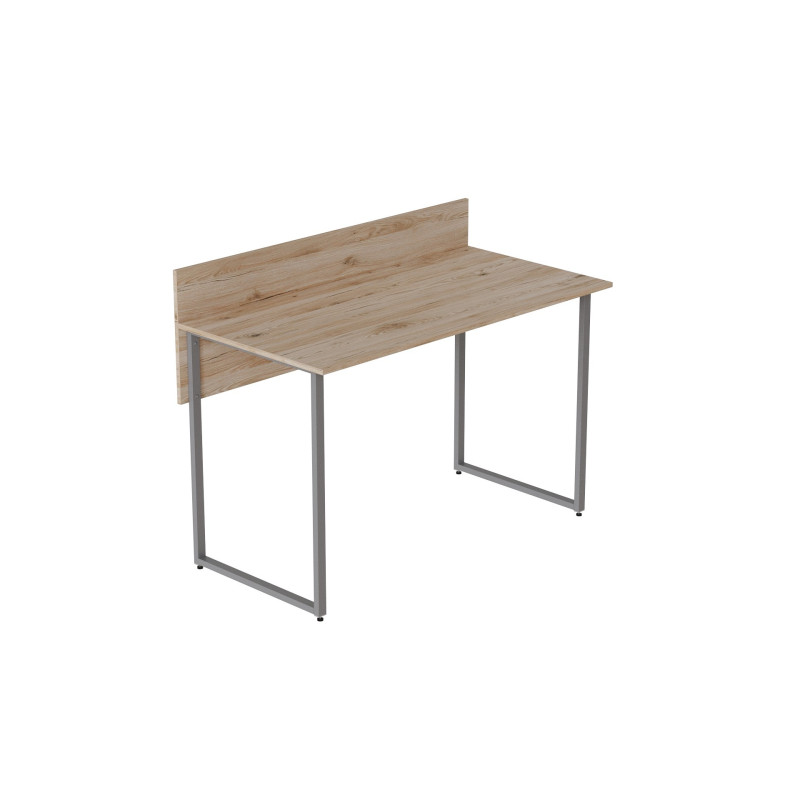 Компьютерный стол Ferrum-decor Скай 75x100x60 серый ДСП Дуб Сан-Марино 16мм (FRD-101534)
